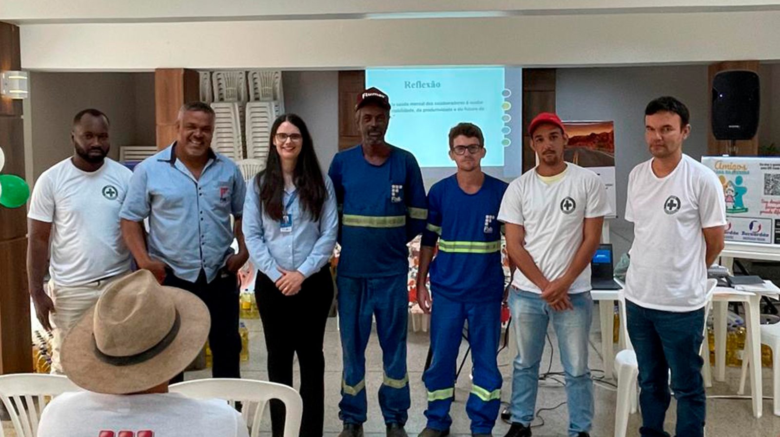 ACIP/CDL participam da III SIPAT da Falk com palestra sobre os impactos do uso de drogas no trabalho
