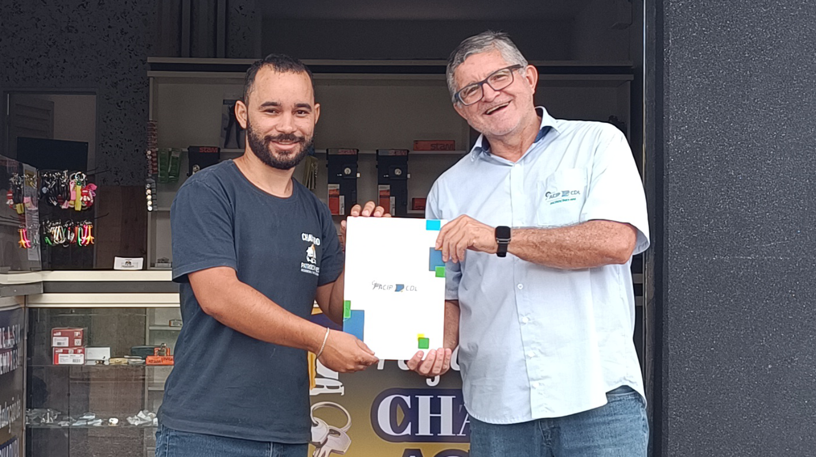 Damos as boas-vindas ao Chaveiro Patrochaves novo associado às ACIP/CDL!
