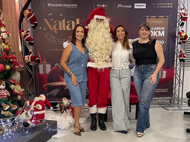 ACIP/CDL lançam oficialmente a Campanha de Natal 2025 em Patrocínio